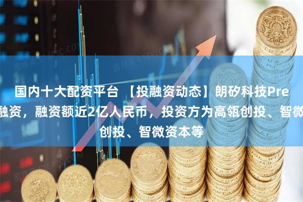 国内十大配资平台 【投融资动态】朗矽科技Pre-A+轮融资，融资额近2亿人民币，投资方为高瓴创投、智微资本等